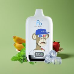 Aardbei Banaan Groothandel Belgium Fumot Tornado Digital Box 12000 Puffs Mesh Coil