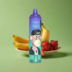 Aardbei Banaan Groothandel Belgium RandM Fumot Tornado 15000 Puffs LCD