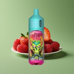 Aardbei Framboos Groothandel Belgium RandM Fumot Tornado 9000 Puffs Mesh Coil