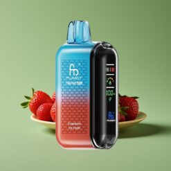 Aardbei IJs Groothandel Belgium Fumot Tornado 20000 Puffs Dual Mesh Coil