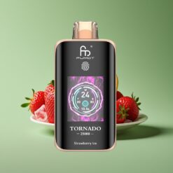Aardbei IJs Groothandel Belgium Fumot Tornado 25000 Puffs 20ml Pre-filled E-liquid