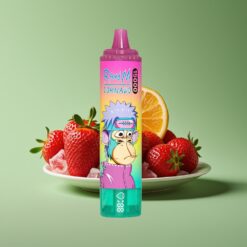 Aardbei IJs Groothandel Belgium RandM Fumot Tornado 15000 Puffs LCD