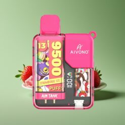 Aardbei Ijs Groothandel Belgium Aivono Aim Tank 9500 Puffs 18ml