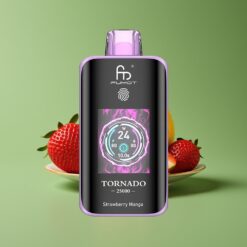 Aardbei Mango Groothandel Belgium Fumot Tornado 25000 Puffs 700mAh Rechargeable Battery