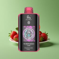 Aardbei Munt Snoep Groothandel Belgium Fumot Tornado 25000 Puffs 20ml Pre-filled E-liquid