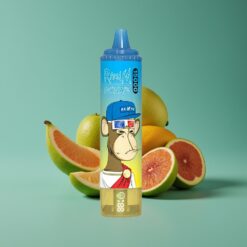 Blauw Groothandel Belgium RandM Fumot Tornado 15000 Puffs LCD