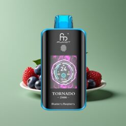 Blauwe Bes Framboos Groothandel Belgium Fumot Tornado 25000 Puffs 20ml Pre-filled E-liquid