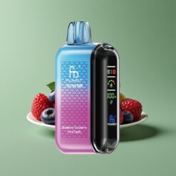 Blauwe Bes Framboos Harde Snoep Groothandel Belgium Fumot Tornado 20000 Puffs Dual Mesh Coil