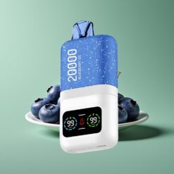 Blauwe Bes IJs Groothandel Belgium Aivono Aim Magic 20.000 Puffs LCD display