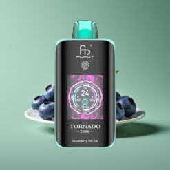 Blauwe Bes Op IJs Groothandel Belgium Fumot Tornado 25000 Puffs 700mAh Oplaadbare Batterij