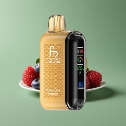 Blauwe Bes Zure Framboos Groothandel Belgium Fumot Tornado 20000 Puffs Dual Mesh Coil