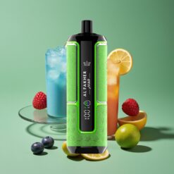 Blauwe Framboos Citroendrank Groothandel Belgie Al Fakher Crown Bar 15K Hypermax 15.000 Puffs