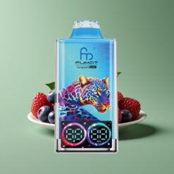 Blauwe Framboos Groothandel Belgium Fumot Leopard 40K Puffs 5% Nicotine