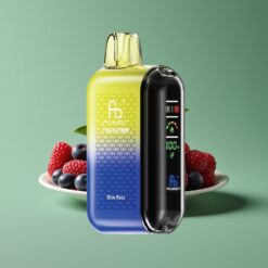 Blauwe Framboos Groothandel Belgium Fumot Tornado 20000 Puffs Dual Mesh Coil