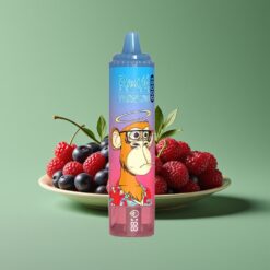 Blauwe Framboos Kers Groothandel Belgium RandM Fumot Tornado 15000 Puffs Mesh Coil