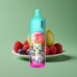 Blauwe Zure Framboos Groothandel Belgium RandM Fumot Tornado 9000 Puffs Mesh Coil