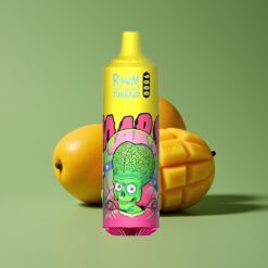 Drievoudige Mango Groothandel Belgium RandM Fumot Tornado 9000 Puffs Mesh Coil