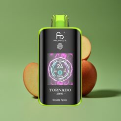 Dubbele Appel Groothandel Belgium Fumot Tornado 25000 Puffs 700mAh Oplaadbare Batterij
