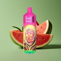 Framboos Watermeloen Groothandel Belgium RandM Fumot Tornado 9000 Puffs Mesh Coil