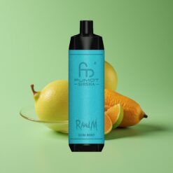 Gom Munt Groothandel Belgium RandM Fumot Shisha 10000 Puffs 0.5% Nicotine Content