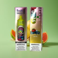 IJsje Pop Groothandel Belgium RandM Fumot Tornado 9000 Puffs Mesh Coil