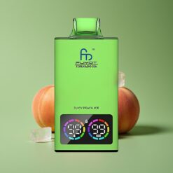Juicy Peach IJs Groothandel Belgium Fumot Tornado 35000 Puffs Dual Mesh Coil