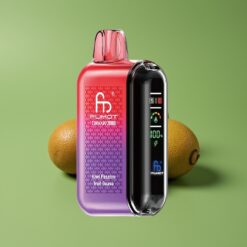 Kiwi Passievrucht Guava Groothandel Belgium Fumot Tornado 20000 Puffs Dual Mesh Coil