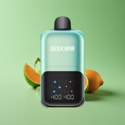 Koel Munt IJs Groothandel Belgium GEEK BAR 2GO 50000 Puffs Interactief Groot Scherm