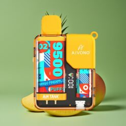 Mango Ananas Groothandel Belgium Aivono Aim-Tank 9500 Puffs LCD Display