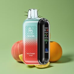 Perzik Ananas Sinaasappel Groothandel Belgium Fumot Tornado 20000 Puffs Dual Mesh Coil