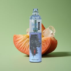 Perzik IJs Groothandel Belgium RandM Fumot Tornado 7000 Puffs Mesh Coil