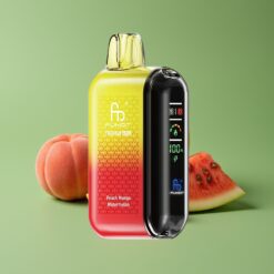 Perzik Mango Watermeloen Groothandel Belgium Fumot Tornado 20000 Puffs Smart Display