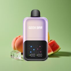 Perzik Mango Watermeloen Ijs Groothandel Belgium GEEK BAR 2GO 50000 Puffs Dual Tanks