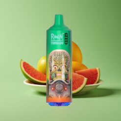 Regenboog Snoep Groothandel Belgium RandM Fumot Tornado 9000 Puffs Mesh Coil