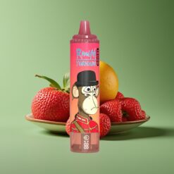 Rode Energie IJs Groothandel Belgium RandM Fumot Tornado 15000 Puffs LCD