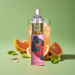 Roze Citroen Groothandel Belgium RandM Fumot Tornado 7000 Puffs Mesh Coil