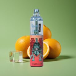 Tangerijn IJs Groothandel Belgium RandM Fumot Tornado 7000 Puffs Mesh Coil