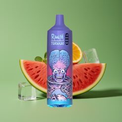 Watermeloen Brazz Ijs Groothandel Belgium RandM Fumot Tornado 9000 Puffs Mesh Coil