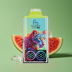 Watermeloen IJs Groothandel Belgium Fumot Leopard 40K Puffs Dual Mesh