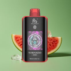 Watermeloen IJs Groothandel Belgium Fumot Tornado 25000 Puffs 700mAh Rechargebare Batterij
