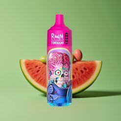 Watermeloen Skittles Groothandel Belgium RandM Fumot Tornado 9000 Puffs Mesh Coil