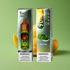 Zure Snoep Groothandel Belgium RandM Fumot Tornado 9000 Mondjes Mesh Coil