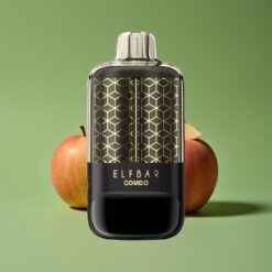 Groothandel Belgium ELF BAR COMBO 25000 Puffs Wegwerp Vape Appel & Sappige Perzik Dual Airflow Systeem