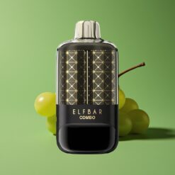 Groothandel Belgium ELF BAR COMBO 25000 Puffs Wegwerp Vape Groene Druif & Druif Dual Airflow