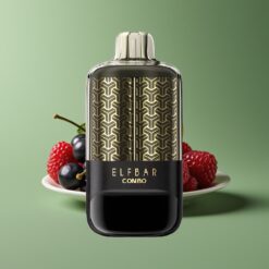 Groothandel Belgium ELF BAR COMBO 25000 Puffs Wegwerp Vape Zwarte Bes Framboos & Druif Dual Modes
