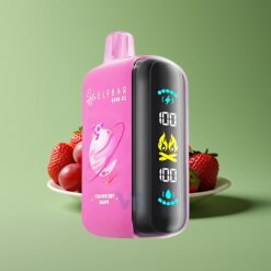 Groothandel Belgium ELF BAR RAYA D3 25000 Puffs Wegwerp Vape Aardbei Druif Rechargeable