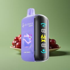Groothandel Belgium ELF BAR RAYA D3 25000 Puffs Wegwerp Vape Druif Kers Rechargeable
