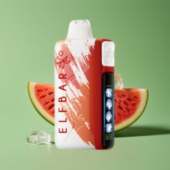 Groothandel Belgium Elf Bar Ice King 40000 Puffs Disposable Watermeloen Ijs Rechargeable 850mAh Battery