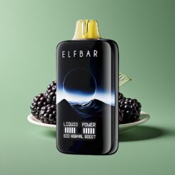 Groothandel Belgium Elf Bar MoonNight 40000 Puffs Braambes Ijs Wegwerp Vape USB-C Rechargeable