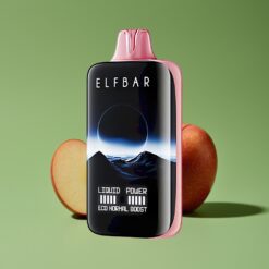 Groothandel Belgium Elf Bar MoonNight 40000 Puffs Twee Appel Wegwerp Vape USB-C Oplaadbaar